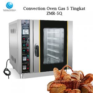 ZMR-5Q Convection Oven Gas 5 Tingkat