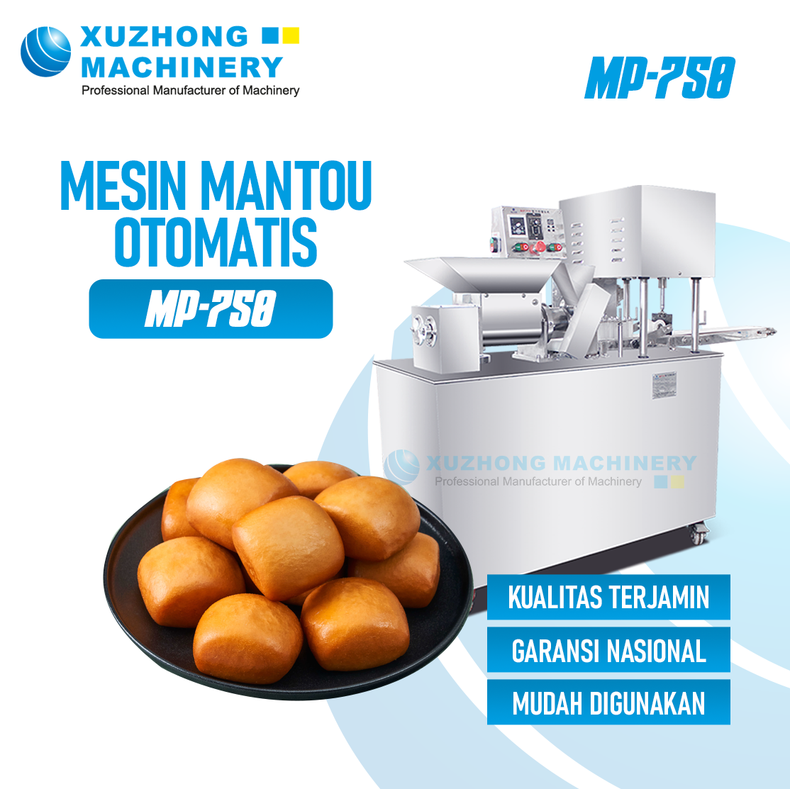 MP-750 Mesin Mantou