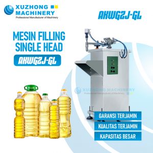 AKWGZJ-GL Mesin Filling Cairan dan Pasta Semi Otomatis Vertikal (single head)